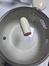 爱仕达（ASD）汤锅晶石不粘煮锅 陶瓷小奶锅 炖汤煮面辅食锅 22CM电磁炉通用T10 实拍图