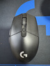 罗技（G） G304无线鼠标游戏电竞吃鸡宏编程轻巧便携逻辑中小手英雄联盟三角洲吃鸡FPS送男友女生生日礼物 G304黑+大桌垫 实拍图