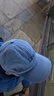 李维斯（Levi's）儿童鸭舌帽牛仔中性帽男童女童秋季百搭遮阳帽子 静谧蓝 实拍图