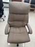 顾全C570电脑椅人体工学椅家用舒适可躺办公椅久坐不累老板椅 咖色 实拍图