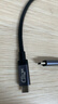 毕亚兹 Type-c全功能线10Gbps快充pd100w线usb3.2Gen2弯头视频4K60HZ 苹果16/15充电0.8米 实拍图
