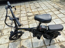 普莱德新国标折叠电动自行车 超长续航电动车 铝合金代驾车 锂电池助力男女通用成人电瓶车 代步电单车 豪华版-汽车电芯-10A纯电续航20-30km 实拍图