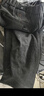 红蜻蜓（RED DRAGONFLY）休闲裤男加绒棉质商务休闲百搭直筒裤时尚修身微弹长裤子灰色31 实拍图