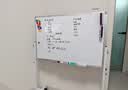 比比牛 90*60cm支架式白板黑板 双面家用写字板 移动粉笔绿板 BBNV-L6090X 实拍图