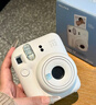 富士（FUJIFILM）instax  mini12 一次成像 立拍立得相机 mini12 茉莉白 官方标配（无相纸及周边配件） 实拍图