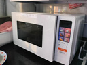 美的（Midea）家用变频微波炉烤箱一体机 800W速热20L大容量平板式微波炉Z3【201B升级款】 实拍图