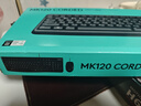 罗技（Logitech）MK120 键鼠套装 有线键鼠套装 办公键鼠套装 电脑键盘 USB即插即用 全尺寸 黑色 实拍图