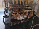 猎钢狼无烟羊肉串电烤箱商用家用烤串机全自动抽屉式电热烤串烧烤炉 升级加厚石棉控温款（一组10串）-五组带油盘 实拍图