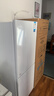 美的（Midea）181L两门冰箱白色两门小户型客厅家用电冰箱租房宿舍低音节能低噪可冷藏冷冻不占地MR-190E 实拍图