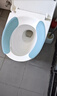 雅高马桶贴 秋冬保暖加厚加绒马桶坐垫非一次性可水洗马桶垫圈4对装 实拍图