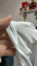 京东京造【100 超轻速干】运动t恤春夏户外跑步健身短袖男 白色2.0 XL 实拍图