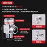 潜水艇（Submarine）三通接头活接三通分水器角阀一进二出黄铜阀门水龙头一分二接头京 【一进二出】4分口(无开关) 实拍图