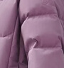 坦博尔羽绒服女中长款连帽休闲妈妈款加厚外套510506D 紫罗兰 170  实拍图