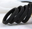 优家（UPLUS）【高弹力】头绳发圈发绳黑色20根无接缝橡皮筋扎头发皮筋 实拍图