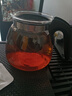 茶吧机饮水机玻璃电热水壶茶壶茶台电茶炉保温壶单壶带滤网耐高温茶具大容量水壶泡茶壶茶水分离 黑色半把款式 实拍图