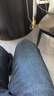 真维斯（Jeanswest）牛仔裤男2026春夏轻商直筒修身牛仔长裤男黑色常规31 实拍图