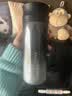 星巴克（Starbucks）黑银系列不锈钢杯370ml茶水分离杯咖啡杯水杯男女女神节礼物 实拍图