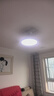 欧普照明（OPPLE）风扇灯吊扇灯24瓦LED照明低噪音餐厅卧室吊灯灯具包安装 冰风白 实拍图