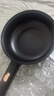 牧利派电炒锅炒菜电煮锅电火锅多功能家用电热锅多用途锅不粘锅一锅多用蒸煮煎炒一体锅小家电料理锅插电 雅黑色-电炒锅不粘锅 带木铲【配加长电线】 特厚款3.5升 机械款-无蒸笼 1-3人 实拍图