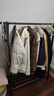 家逸实木衣架落地衣帽架卧室挂衣服架子加粗加厚简约挂衣架榉木120cm 实拍图