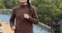 蕉下（beneunder）外套女万粒绒修身初暖秋季新款保暖防风秋岩棕L 实拍图