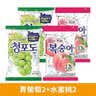 乐天 青葡萄糖韩国进口lotte青提味硬糖韩剧流星糖果青绿葡萄糖 葡萄味153g*2+蜜桃味153g*2袋 实拍图