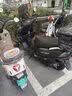 吉浪轻骑UY125踏板摩托国四电喷燃油省油爬坡代步外卖破界猛士可上牌 黑色 实拍图