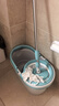 美丽雅旋转拖把带桶一套加长拖杆家用一拖净免手洗共2拖布洗脱一体墩布 实拍图
