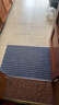 quatrefoil 地垫入户门进门脚踏垫门口可裁剪除尘防滑垫子  60*90cm灰色条 实拍图