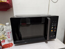 美的（Midea）微碳微波炉烤箱一体机900w微波1000w烧烤平板光波速热23L容量变频臻彩荧幕 （C32） 实拍图