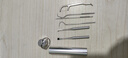 遇上佳人 不锈钢牙签 金属剔牙清洁神工具器便携口腔牙齿结石清洁6件套装 实拍图