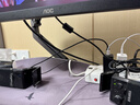 Brateck北弧 显示器支架 机械臂 电脑支架桌面夹式底座 屏幕升降悬空托增高架E350灰17-32吋 适配卓威电竞 实拍图