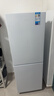 美的（Midea）181L两门冰箱白色两门小户型客厅家用电冰箱租房宿舍低音节能低噪可冷藏冷冻不占地MR-190E 实拍图