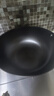 苏泊尔（SUPOR）炒锅双耳炒锅铁锅深型平底无涂层铸铁炒锅燃气电磁炉通用加深加大 34CM(适合3~7人)  34cm 铁锅 实拍图