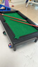 台球桌儿童家用大号桌球男孩迷你益智小台球亲子互动游戏生日礼品 大号植绒—55cm*33cm 实拍图