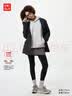 优衣库HEATTECH EXTRA WARM棉混纺紧身裤/10分女装478962 481081 478962/09黑色 M 实拍图