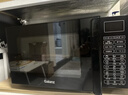 格兰仕（Galanz）家用微波炉烤箱一体机 23升大容量 800瓦速热  智能菜单 杀菌解冻 智能平板式 光波炉Q6(P0) 实拍图
