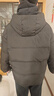 盖璞（GAP）男装秋季款logo宽松连帽泡芙羽绒服百搭简约外套791896 黑色 2XL (185/104A)亚洲尺码 【偏大，建议拍小一码】 实拍图