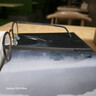 目师傅私藏货姜文同款超轻纯钛8g可配近视眼镜框复古圆框无螺丝手工眼镜架9704 玳瑁色（气质） 单镜框46小码 实拍图