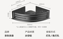 京东京造 反重力pro太空铝三角篮加厚加大免打孔浴室置物架收纳架单层一个 实拍图