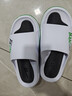 回力运动拖鞋男浴室内户外减震防滑厚底凉拖鞋HL39651白黑色40-41码 实拍图