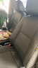 紫风铃真皮汽车座套全包汽车坐垫座垫适用雅阁CRV思域XRV朗逸卡罗拉雷凌  360°全包围-真皮黑色-标准版 桑塔纳朗逸速腾迈腾宝来帕萨特 实拍图