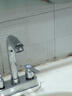 柏温双把洗脸盆菜盆水龙头冷热双孔面盆台盆洗脸盆水龙头卫生间全铜体 可旋转龙头+冷热管 实拍图