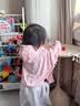 柯斯德尼（kidsneed）儿童防晒衣夏季冰丝凉感宝宝防晒服户外透气遮阳男女童防晒斗篷 实拍图