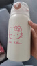 【京东物流】猫爪吸管保温杯304不锈钢杯子大容量学生便携水杯 猫爪保温杯粉色 450ml 1个 实拍图