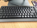 双飞燕（A4TECH）FK11 飞时代有线小键盘 薄膜办公打字用键盘笔记本外接台式电脑 86键便携USB接口 遂空灰 实拍图