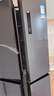 TCL 408L十字门冰箱分区养鲜一级能效双变频风冷无霜深冷速冻智慧变温家用冰箱BCD-408WPJD国家补贴 实拍图