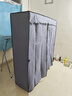 乐爱家简易衣柜加粗钢管出租房布衣柜家用宿舍衣柜卧室全钢架结构衣橱 实拍图