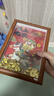 TOI图益拼图光栅财神爷木质相框装裱DIY新年喜庆礼物招财马上有钱 实拍图