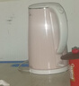 美的（Midea）电热水壶烧水壶养生双层防烫0涂层 食品级304不锈钢1500W快速沸腾1.7L大容量泡茶 HJ1705 实拍图
